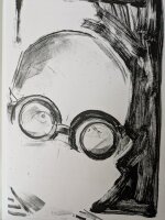 Grafikedition 04, Alex Weise "Kleidsam durch die...