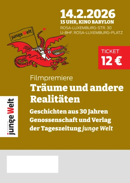 Filmpremiere jW-Geschichte - Ticket Soli