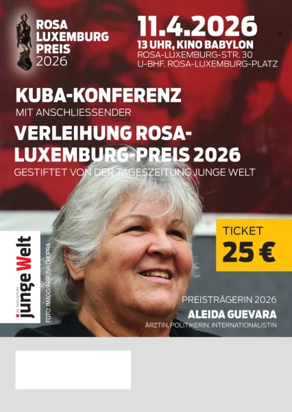 Kuba-Konferenz + RL-Preisverleihung - Ticket Soli