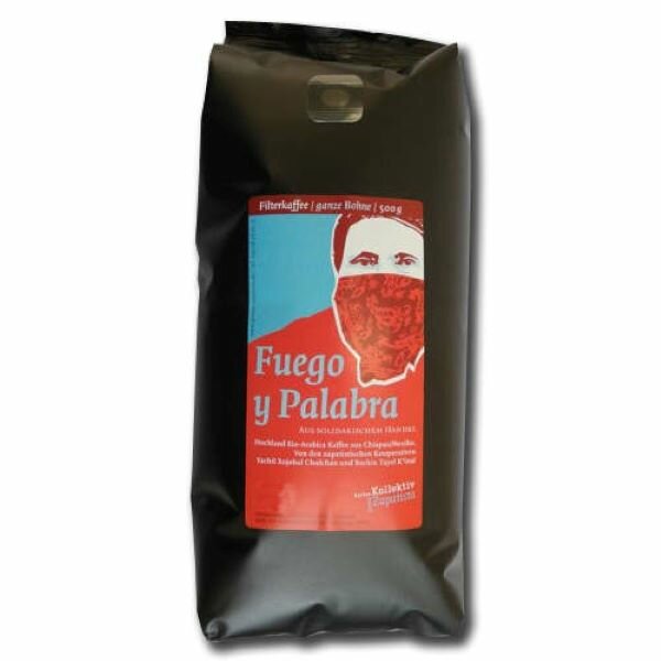 Fuego y Palabra (Bio-Filterkaffee, gemahlen, 500 g)
