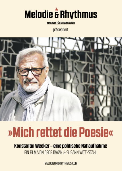 DVD Wecker, "Mich rettet die Poesie"