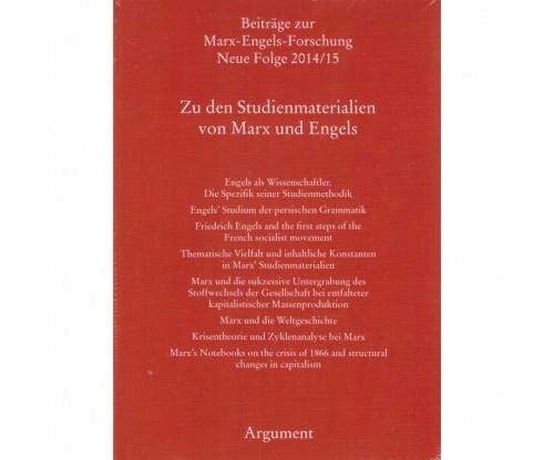 Hecker/Sperl/Vollgraf, Zu den Studienmaterialien von Marx und Engels